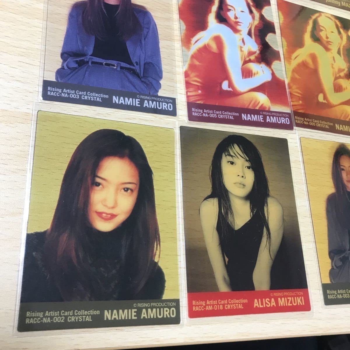 Amazon.co.jp: 安室奈美恵 カード まとめ 知念里奈 観月ありさ